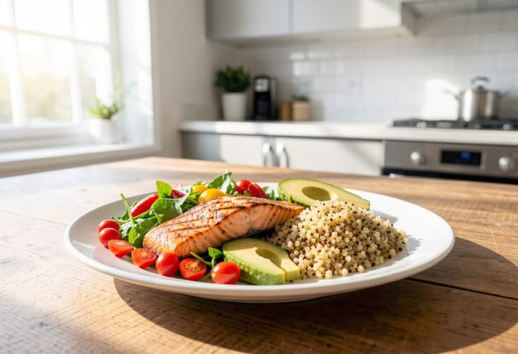 8 Simple Nutrition Tips for a Healthier You 8 simple nutrition tips for a healthier you with balanced diet, fruits, vegetables, and healthy eating habits