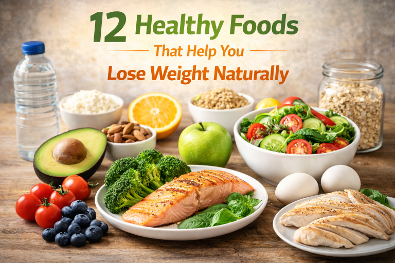 12 Healthy Foods That Help You Lose Weight Naturally