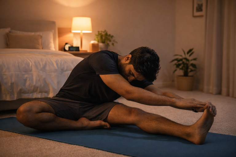 Night Workout Routine at Home Before Sleep “relaxing exercises before sleep at home for beginners