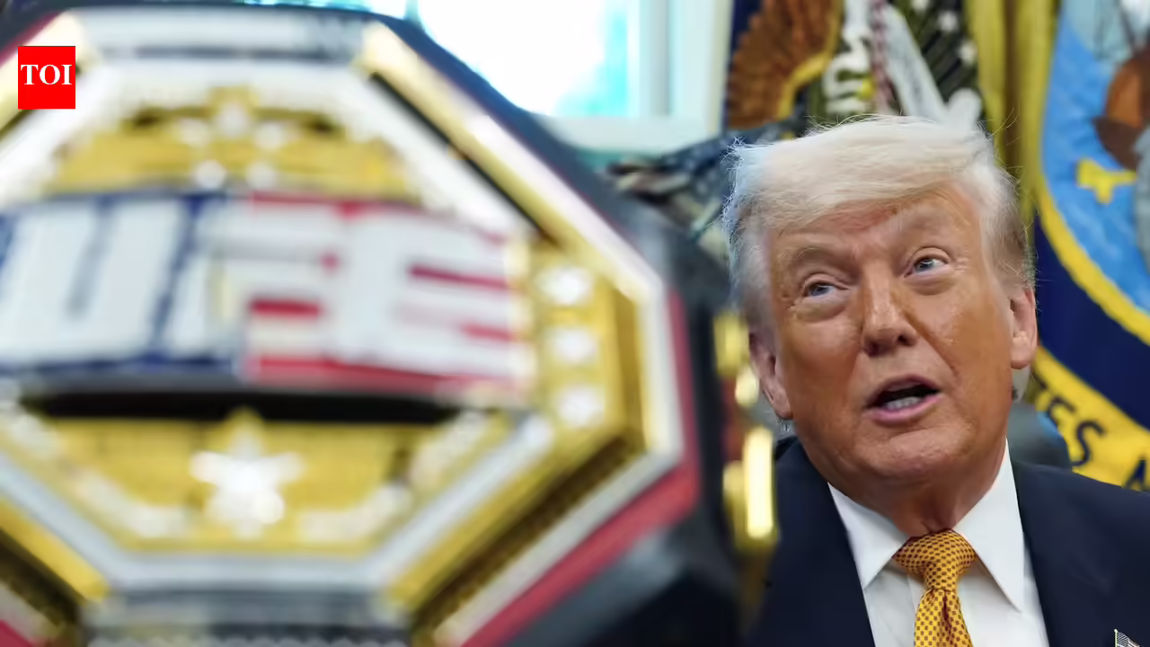 Trump invites UFC fighters to Oval Office and unveils never-seen-before Freedom 250 White House fight belt | International Sports News