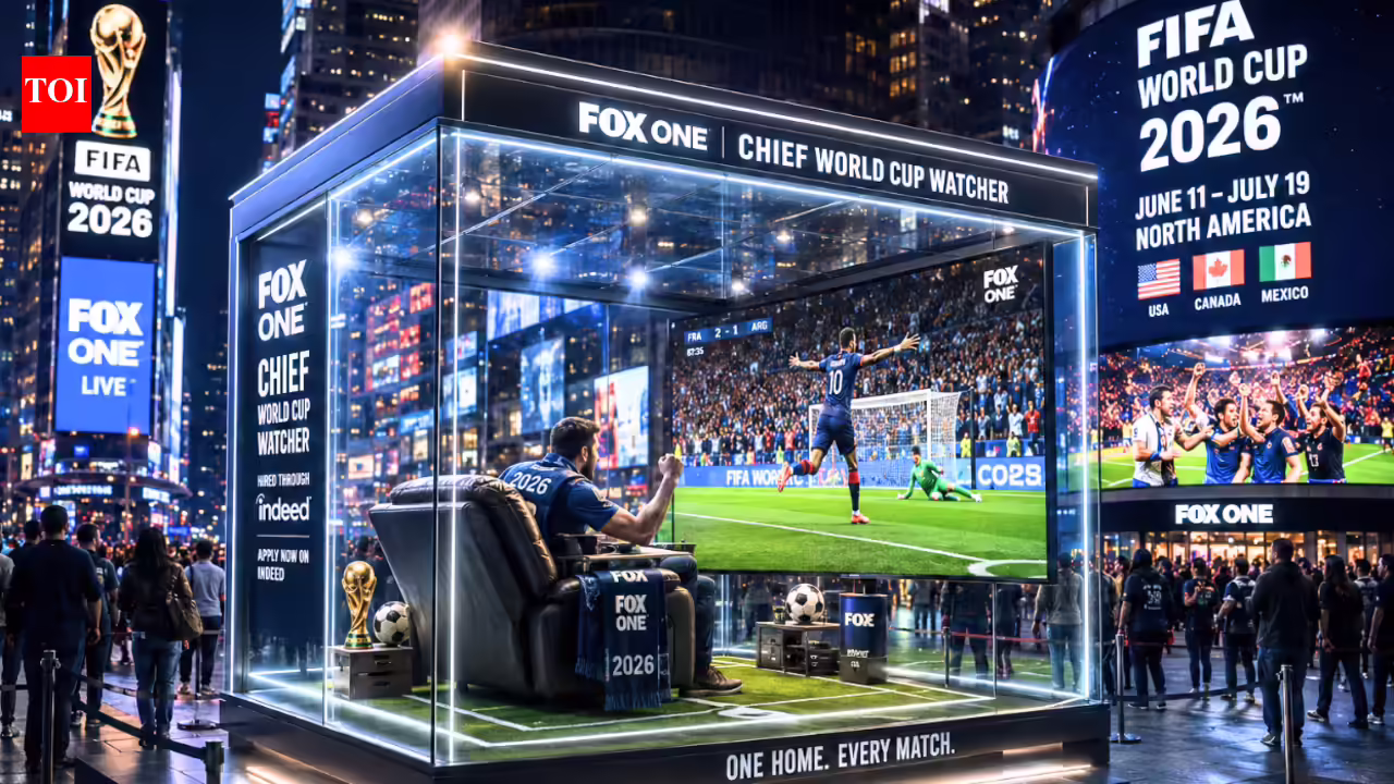 ‘Dream job’: FOX looking to hire football fan for ,000 to watch every match at the 2026 World Cup | International Sports News
