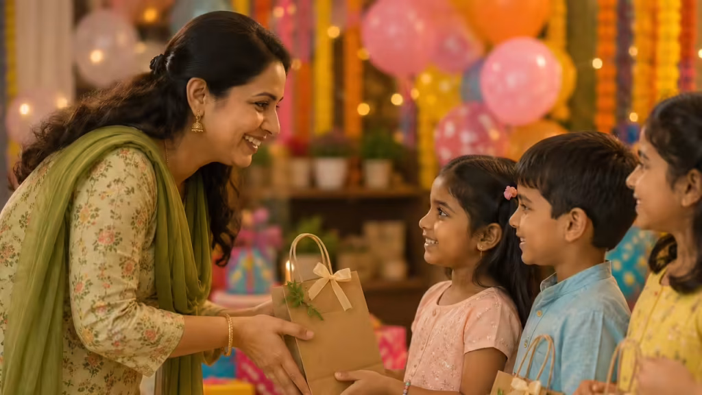 Meaningful return gifts for children’s birthdays: 7 ideas with emotional and educational value