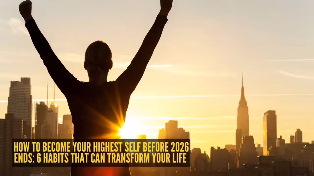 How to become your highest self before 2026 ends: 6 habits that can transform your life