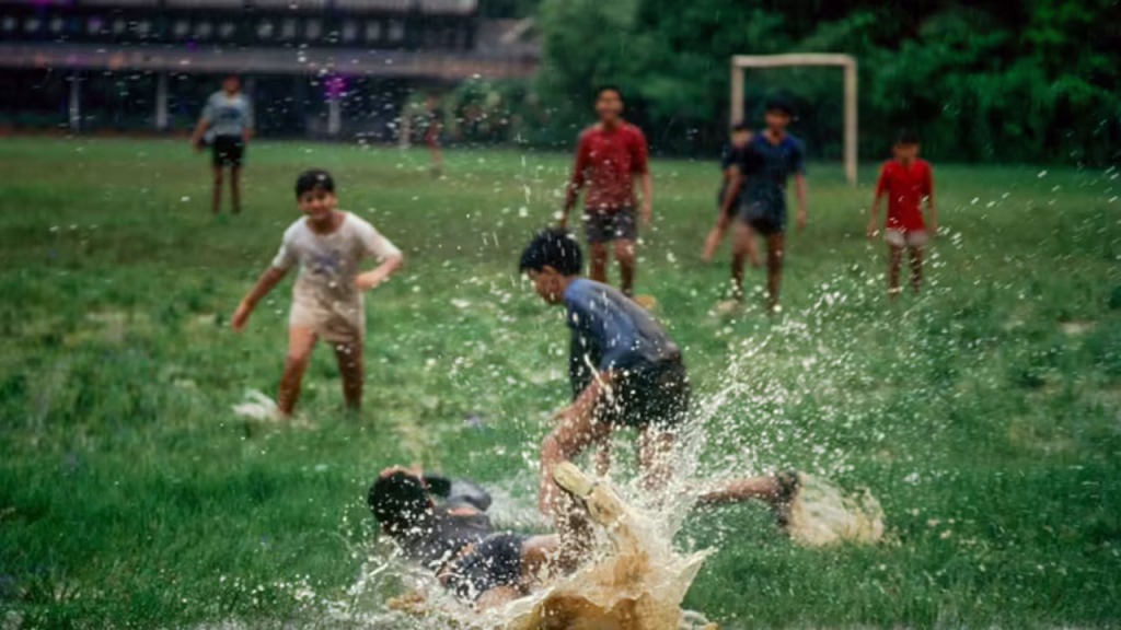 Why rainy days create some of childhood’s happiest memories, according to psychology