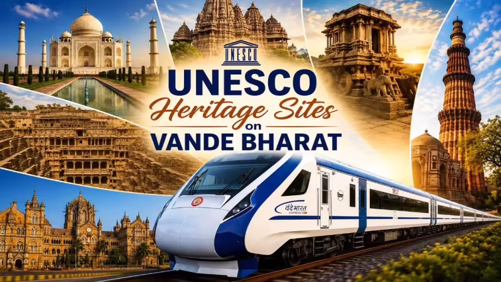 Vande Bharat trains that take you to India’s most famous UNESCO World Heritage Sites