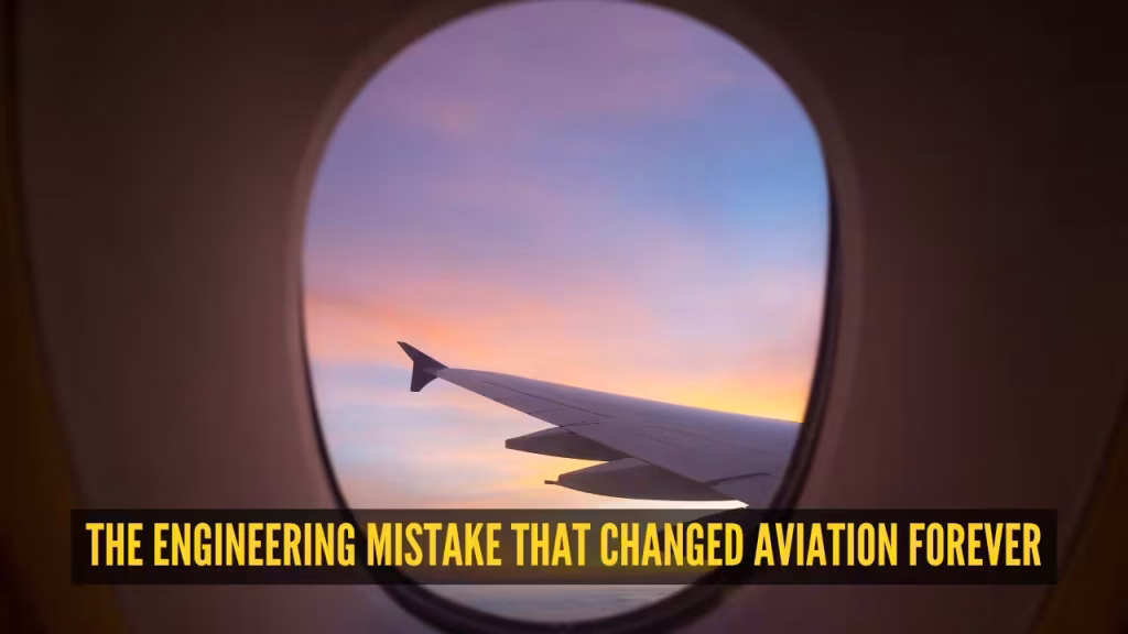 Why airplane windows are round: The engineering mistake that changed aviation forever